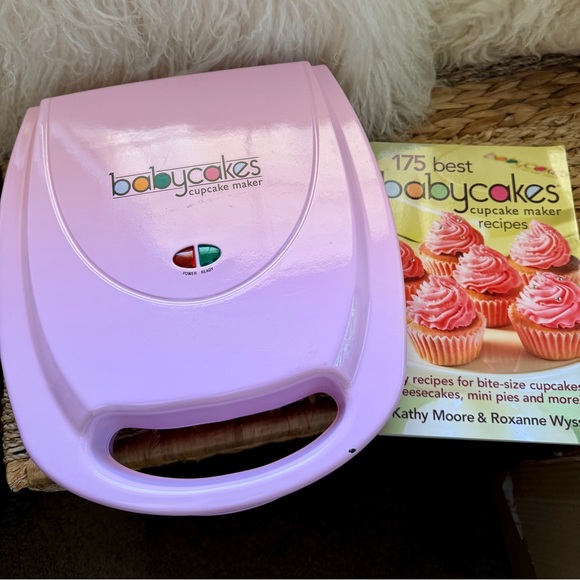 Babycakes Other - Babycakes Pink Cupcake Maker with Recipe Book